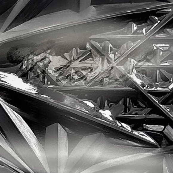 Antique American Brilliant Period Clark Co. Crystal Celery Dish | 19th Century - Picture 6 of 9